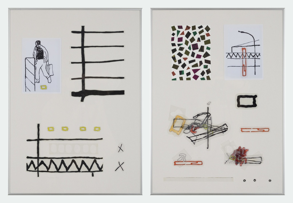 Boundery post - farmworker (tweeluik)