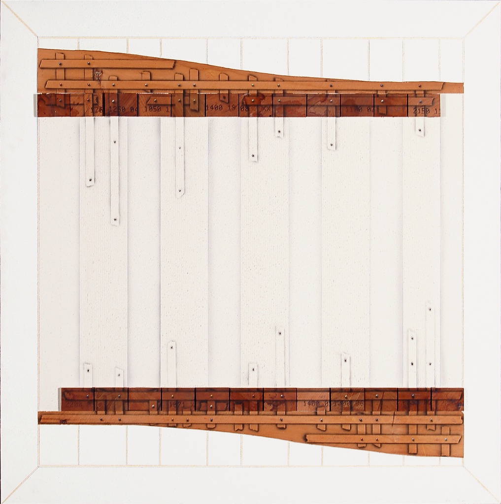 Reliëf met verticale banen 1999