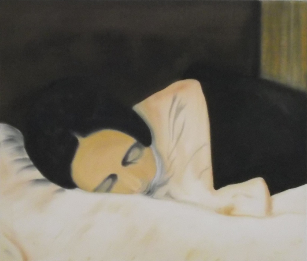 Sleeping woman