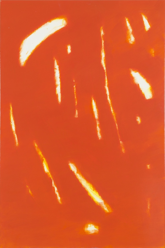 Warm light cracks