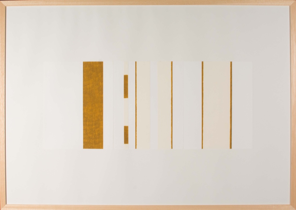 zonder titel (lijnen, vlakken oker)