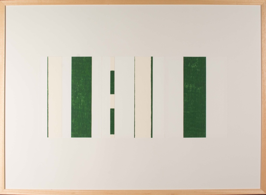 zonder titel (lijnen, vlakken groen a)