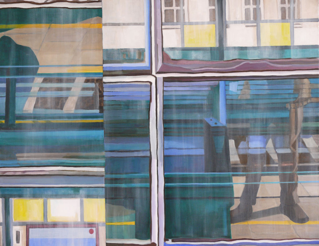 Reflection of a waiting man - wrong classified