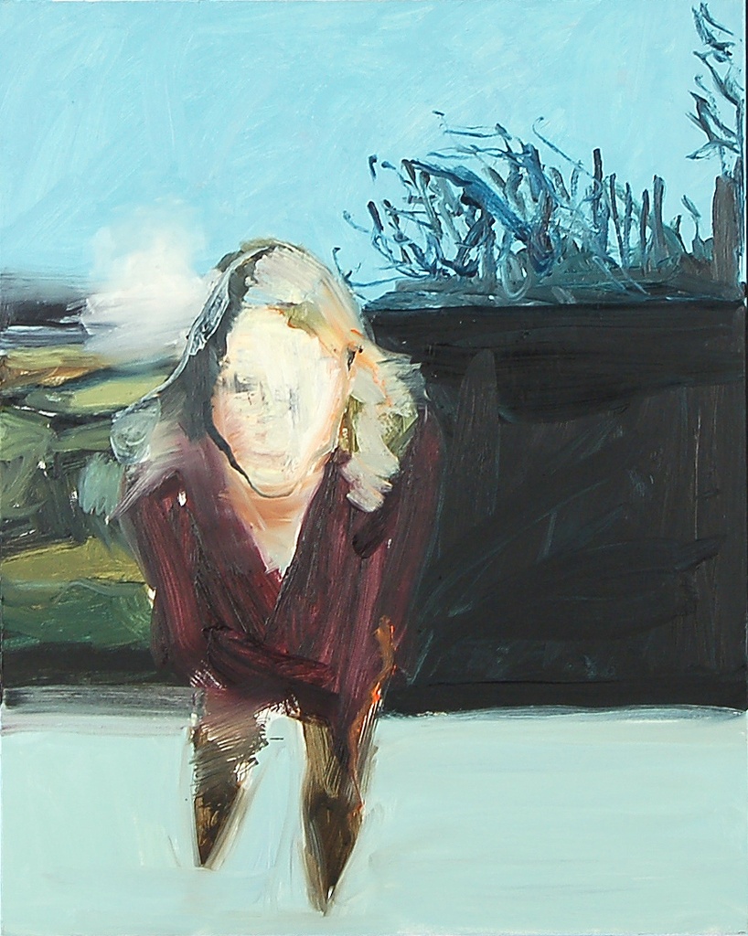 Untitled (figure in blue)