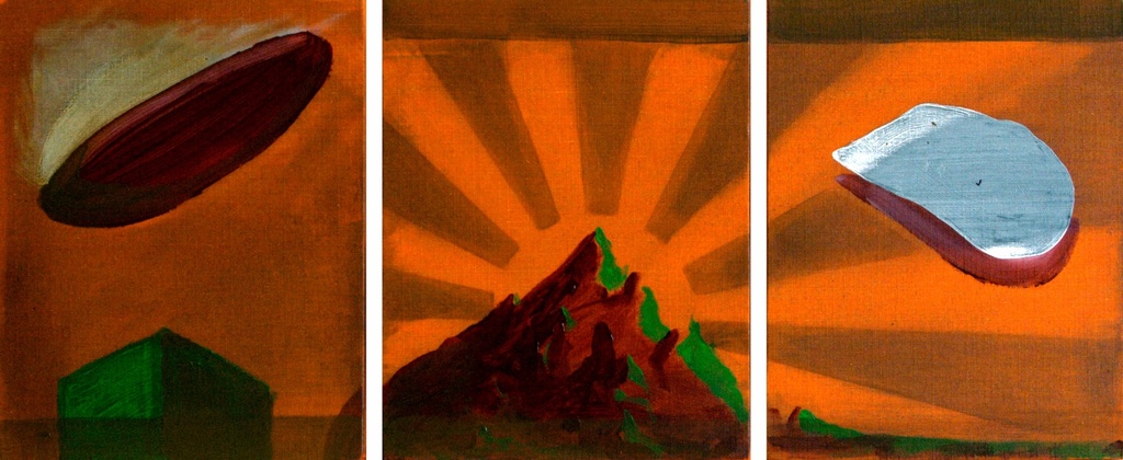 Glitch hike (drieluik)