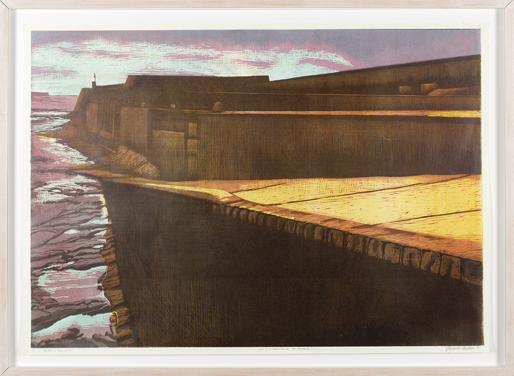 Now I am standing on the shore I