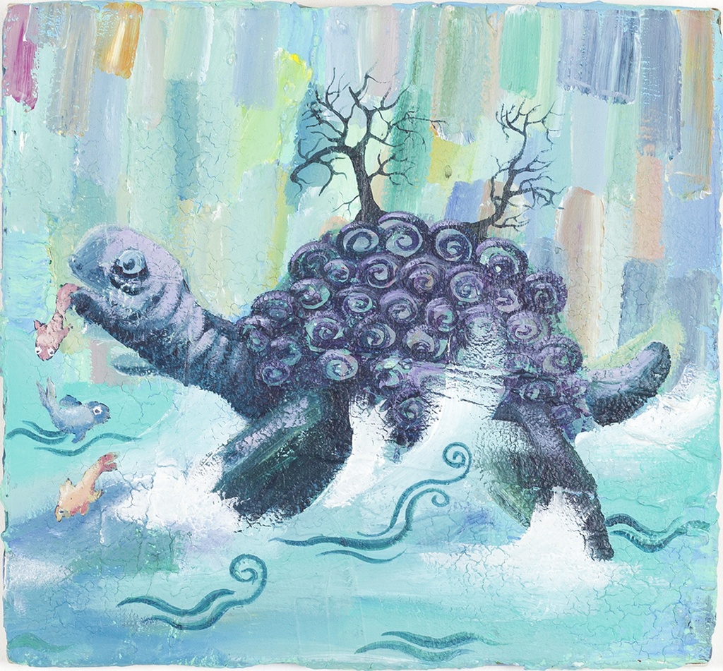 This cookie isn't heavy for you but for the sea it is