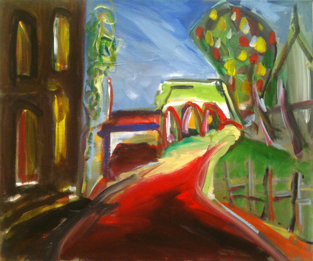 Kleurrijke weg (2012-12)