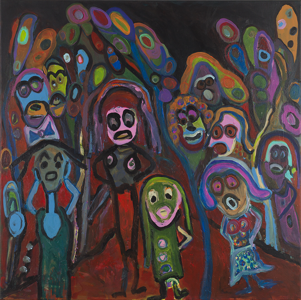 De mensjes voor het bollenbos (2021-04)