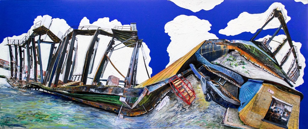 Vervallen scheepsdokken Oostende