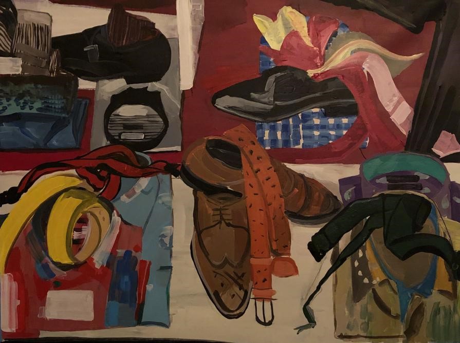 Fuchsia & acidgeel & ultramarijn in de Adolphe Maxlaan