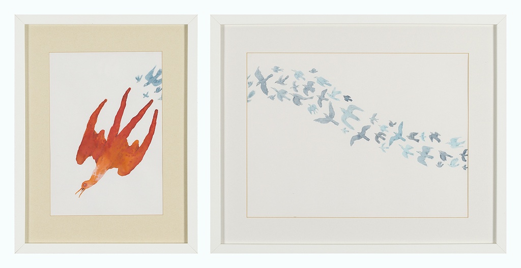 The painted bird (tweeluik)