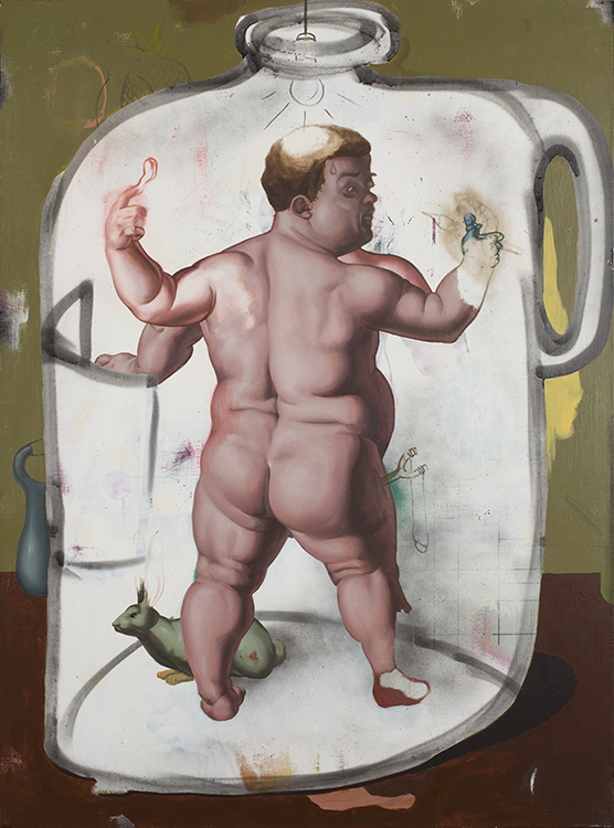 Midget in a bottle