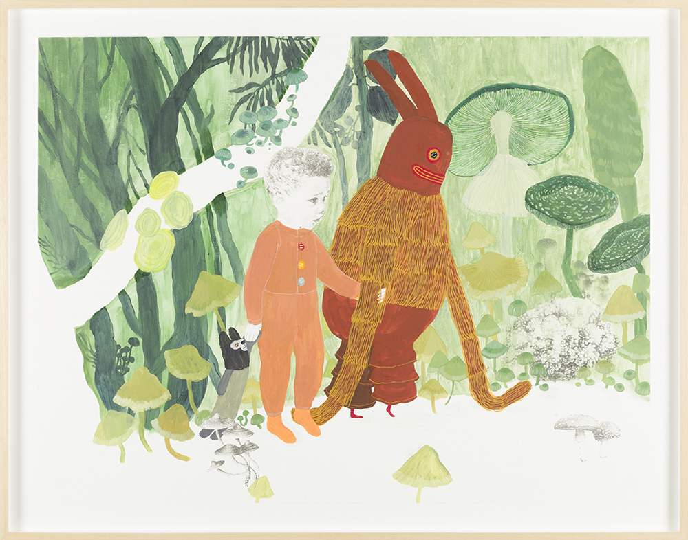 Willem en Wollem diep in het bos