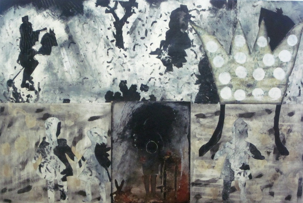 Drie meisjes onderweg