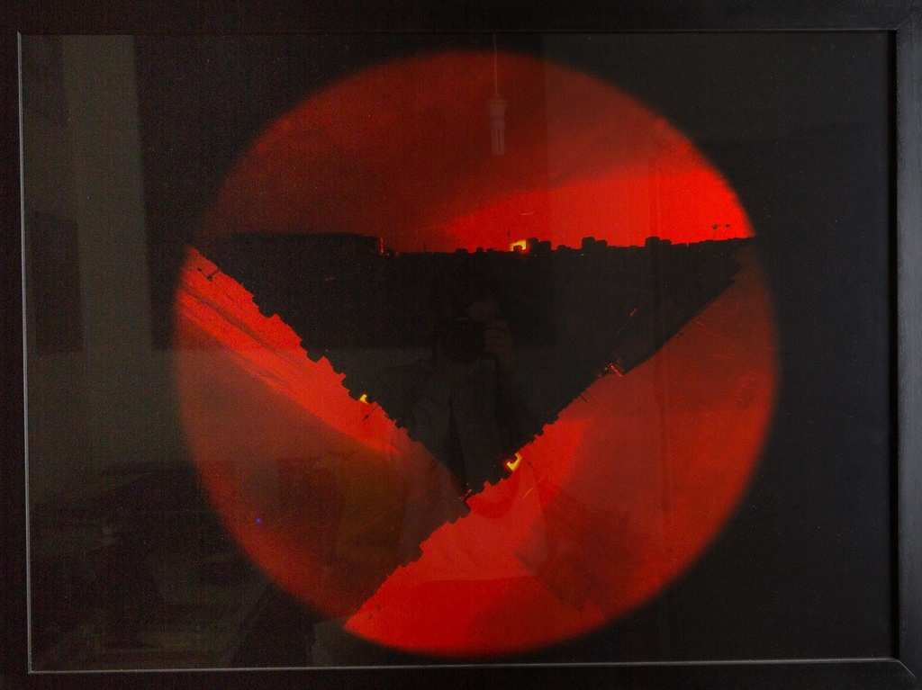 Untitled 'Fractal horizons' series - 'Red city'