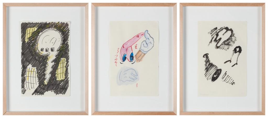 Lost drawings 1 (drieluik)