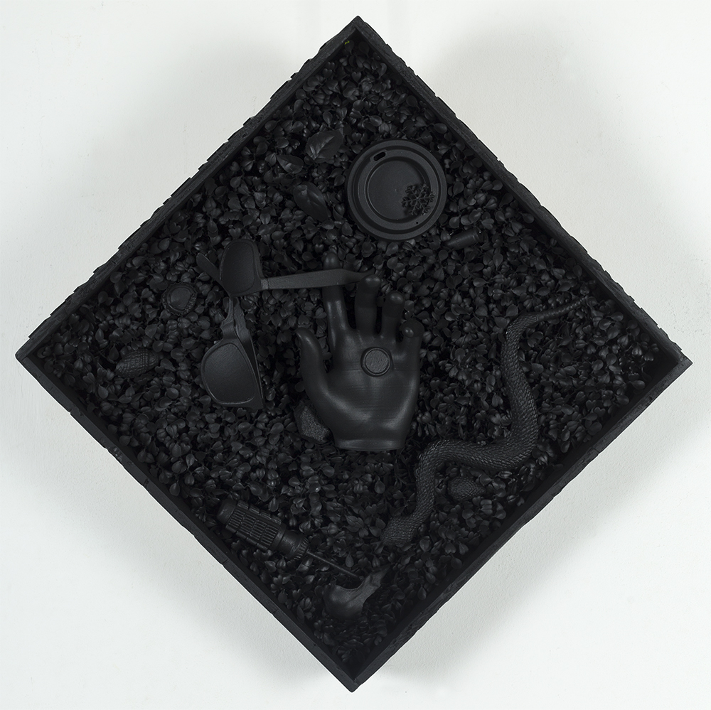 "Obeo I (The space around me was contorting and melting like a sharp-edged sun)"