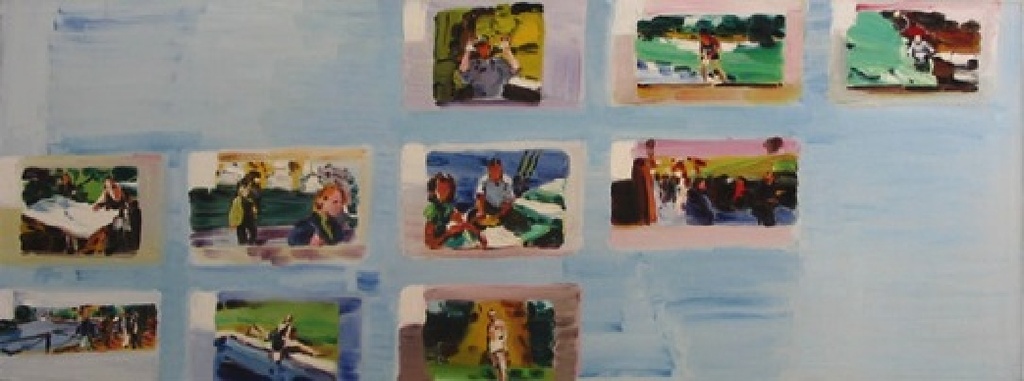 Paintings from the end of the 20th century