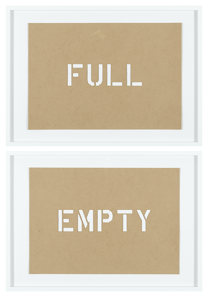 FULL & EMPTY (tweeluik)