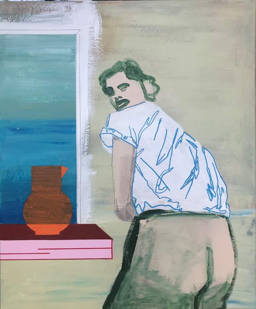 Room with vase
