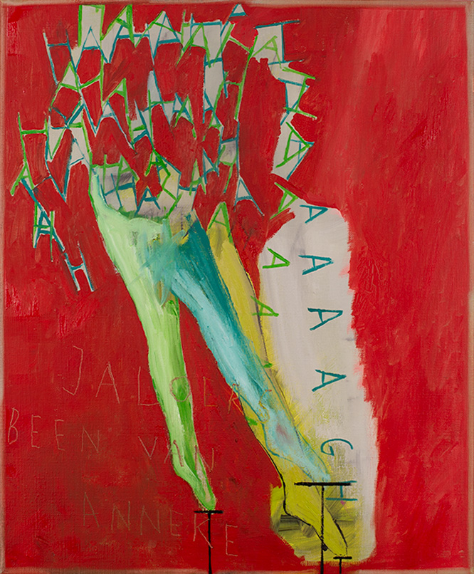 Jaloers been van Anneke