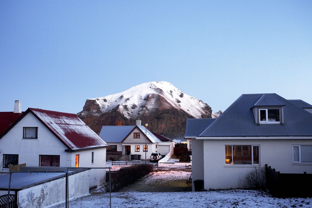 Heimaey by night, Island