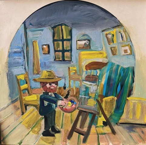 Studio scène / van Gogh (enkel verkoop)