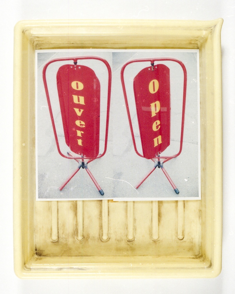 Ouvert/Open (Series Developing Trays)