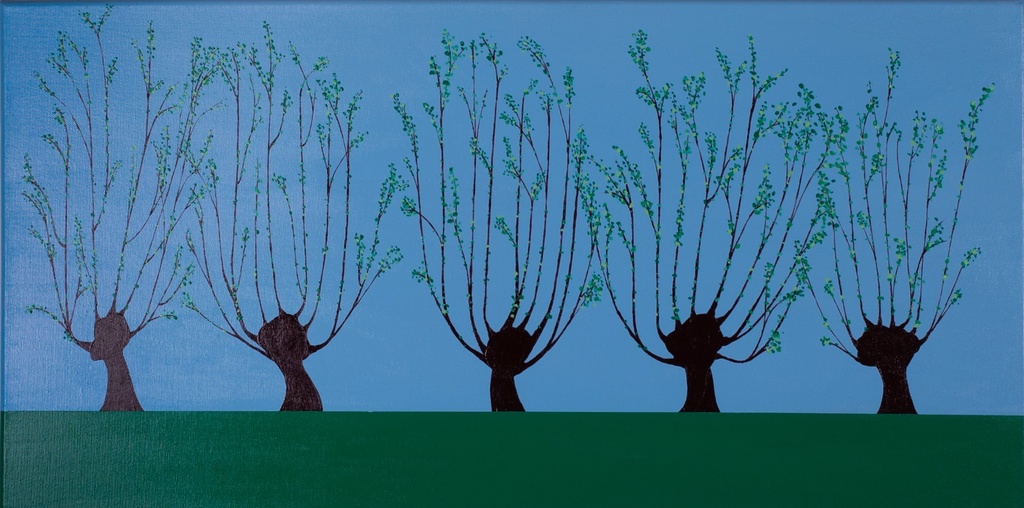 Bomen met landschap II