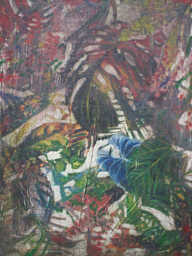 The one with the monstera