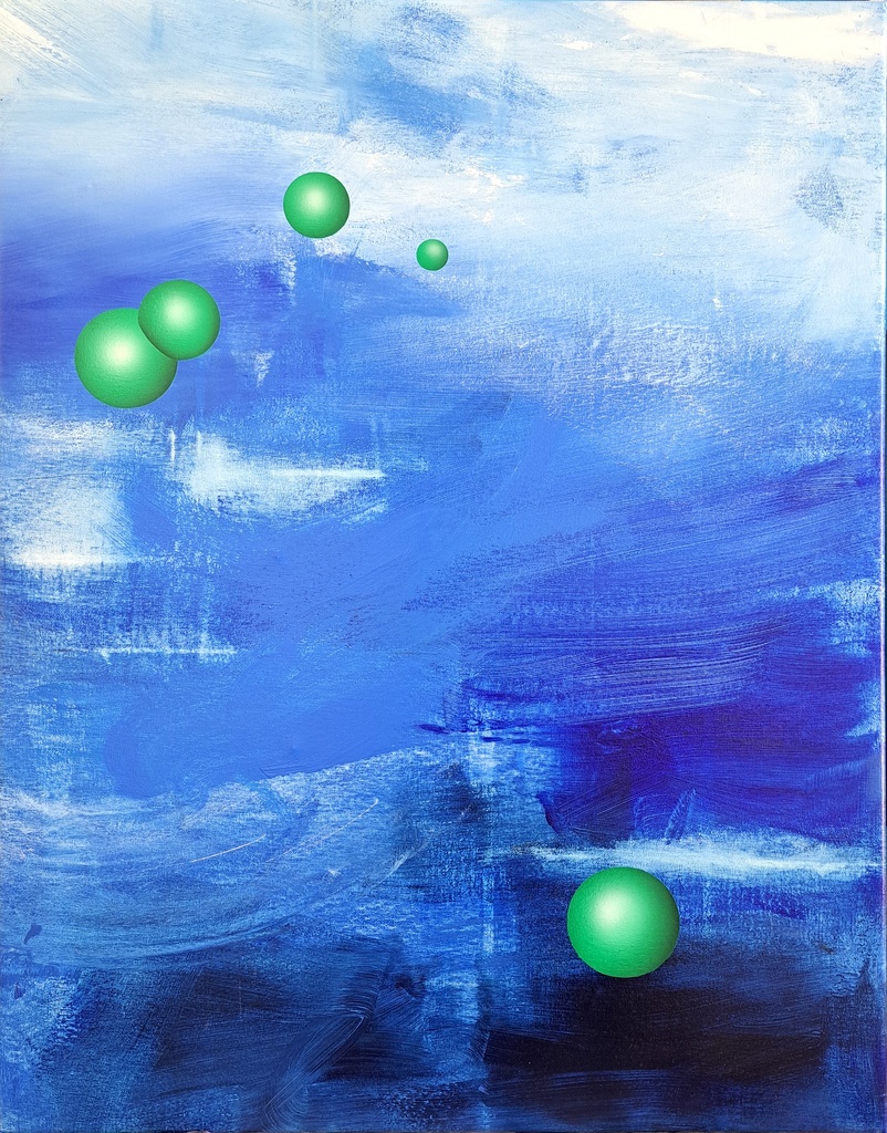 Blue green