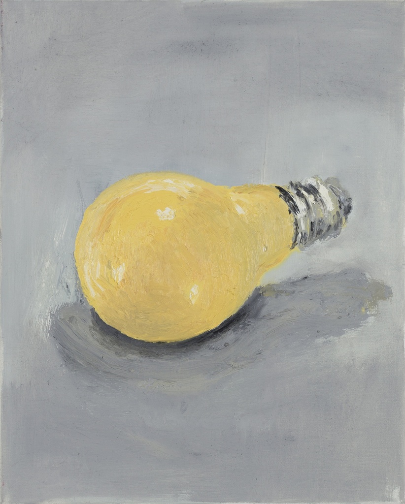 Gele lamp