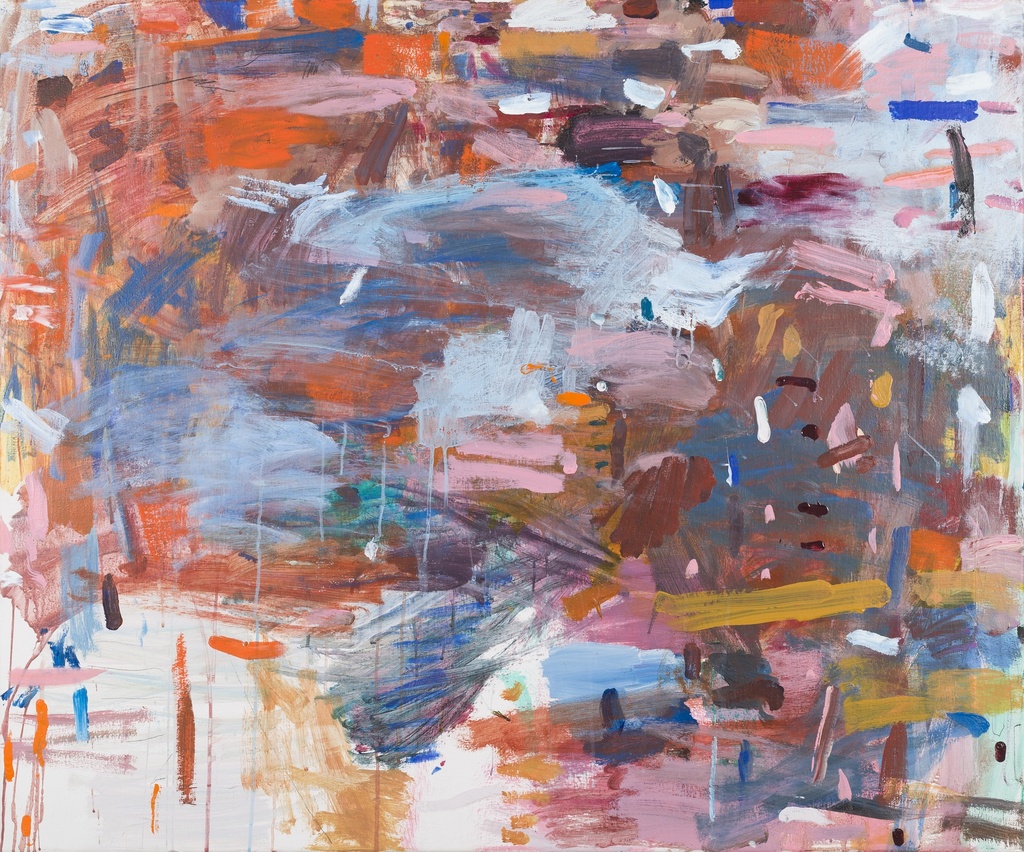 Zonder titel (vermiljoen)