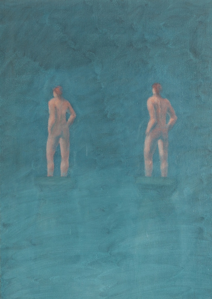 Clones - behind the scenes in oil