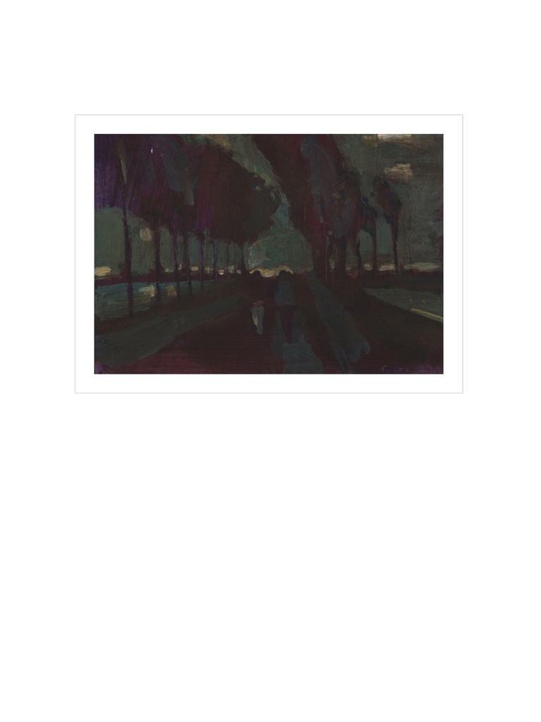 Hommage aan Van Gogh (weg horizontaal)