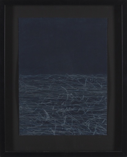 [07490082] Waar hemel en aarde elkaar raken (Zeeblauw) I