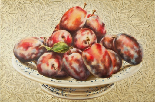 [09080063] Pruimen - beige fond