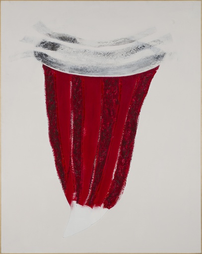 [09480037] Rood gestreept stuk