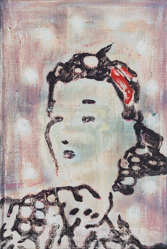 [09720204] La maman de Marcelle regarde le soleil