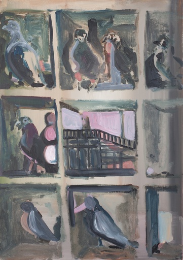 [09980105] zonder titel (duiven)