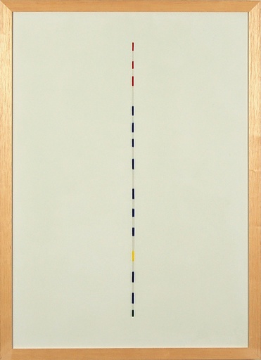 [10890019] zonder titel: gekleurd lijnenspel