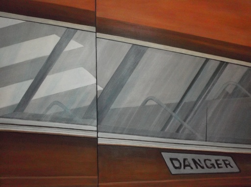 [10990046] Reflection with "danger"