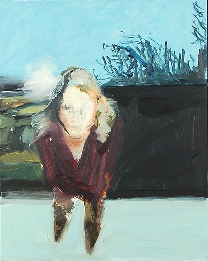 [11770009] Untitled (figure in blue)