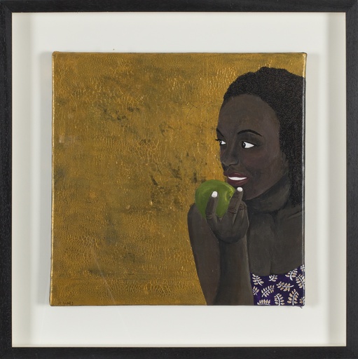 [13950014] Portret met appel uit 'Ik ben Pommeé