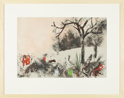 [13960014] Kleine wolf giechelt