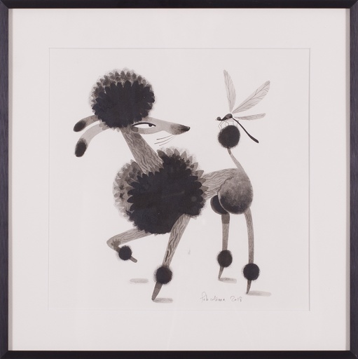 [14870005] The poodle and the dragonfly