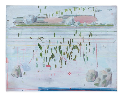 [07060062] Landscape with stripes