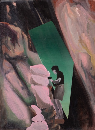 [09980120] Artist at work